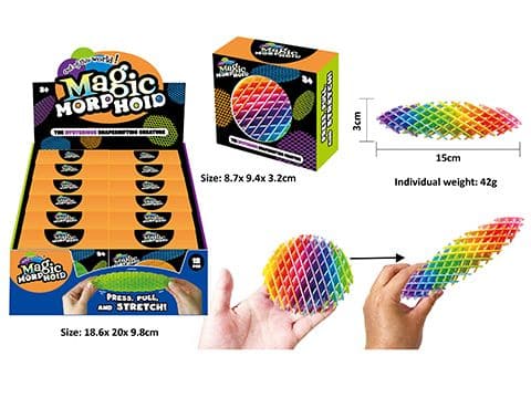 Rainbow Magic Morphoid stretchable cube puzzle toy