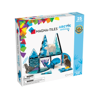 MAGNA-TILES magnetic tile set with arctic animals, 25 pieces, in retail box
