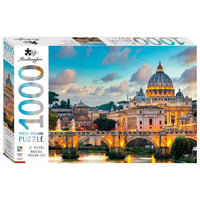 Mindbogglers 1000-piece jigsaw puzzle box with St. Peter’s Basilica artwork