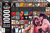 Mindbogglers Rolling Stones 1000-piece jigsaw puzzle box with collage artwork