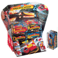 12-in-1 outdoor tool in display box, with pictured tools and accessories