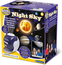 Night Sky Solar System projector retail box by Brainstorm Toys