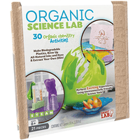 Organic science lab kit box front with 30 organic chemistry activities and Smart Lab logo