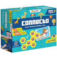 PlayShifu Connecto smart magnetic building tiles box for ages 4–10