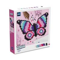 Butterfly puzzle-by-number set box, 800 pieces, colorful butterfly wings