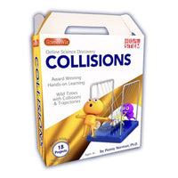 ScienceWiz Collisions science discovery kit in a boxed set with illustrated front panel