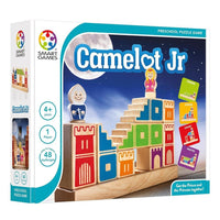 Camelot Jr preschool puzzle game box with castle scene and character illustration