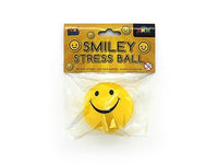 TNW Smiley stress ball in clear bag, yellow smiley face