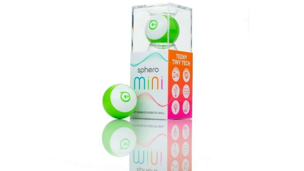 Sphero Mini green robot ball in retail package