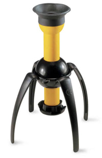 Spider Eye microscope with yellow tube and black tripod legs