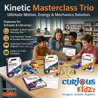Collisions science kit box, Online Science Discovery learning projects