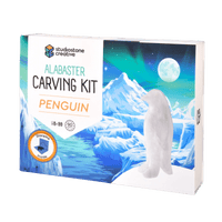 Stone Carving Kit -- Penguin