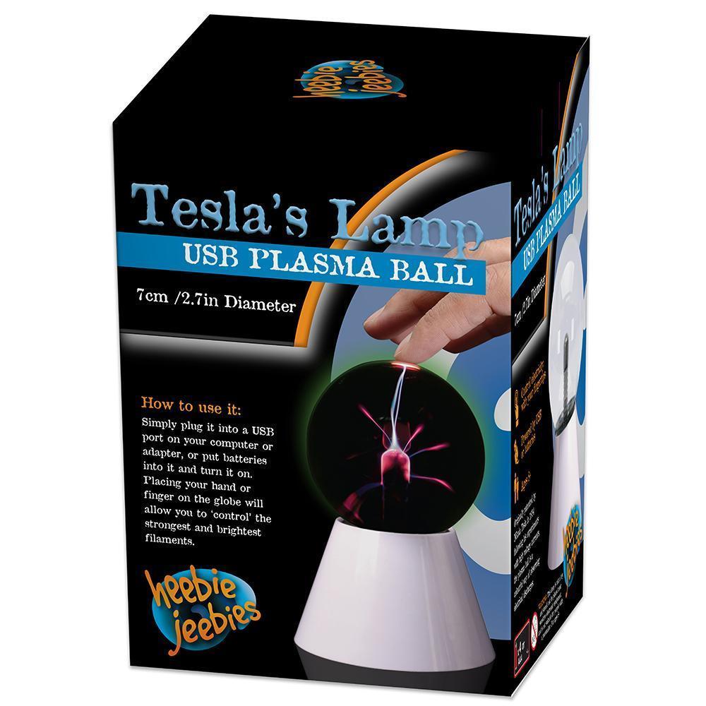 Tesla's Lamp USB-powered tabletop bulb lamp in retail box, 7cm diameter