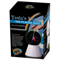 Tesla's Lamp USB-powered tabletop bulb lamp in retail box, 7cm diameter