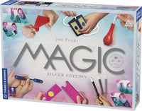 Magic hat set product box with silver edition graphics and illustrated accessories
