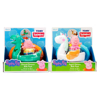 Tomy Tommies bath float assortment boxes with Peppa character figures