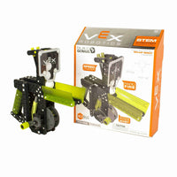 VEX Snap Shot robot construction set, STEM box and assembled model with parts