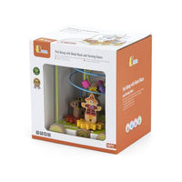 Viga pull-along bead maze toy in box with window showing wire beads and gears