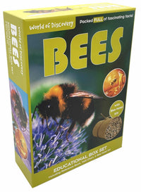 World of Discovery Bees educational box set with bee guide and hotel kit