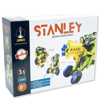 Johnco – Stanley: 3-in-1 Keypad Coding Robot