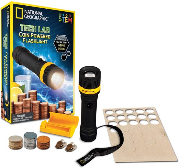 Coin Powered Flashlight – National Geographic