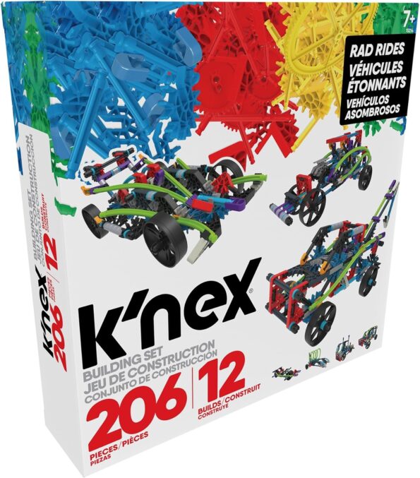 Knex – Rad Rides 206 pieces 12 builds