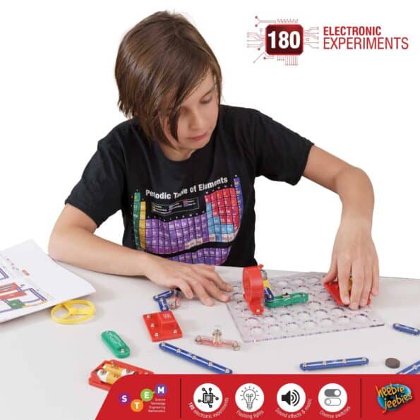 Clip Circuit | Advanced Lab | 180 Electronic Experiments Kit