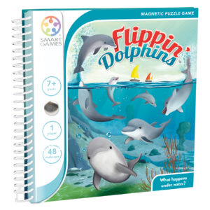 Smart Games – Flippin’ Dolphins – Magnetic Travel Game