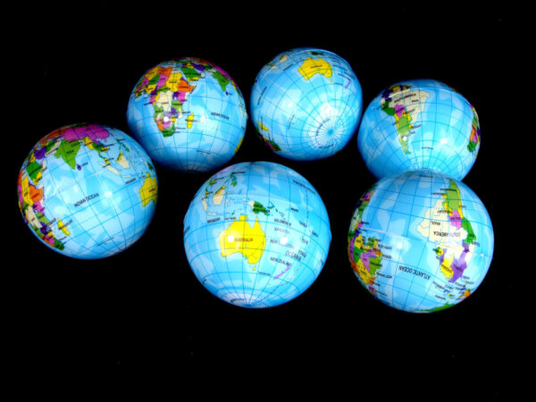 Earth Design Stress Ball – 76 mm x 6 Nos
