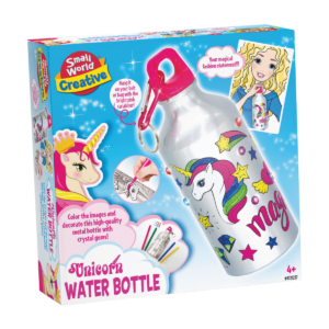 Unicorn Water Bottle – Colour in your own unicorn water bottle