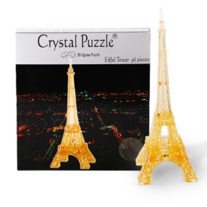 3D Deluxe Eiffel Tower Crystal Puzzle 1