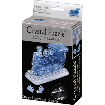 3D Steam Locomotive Crystal Puzzle