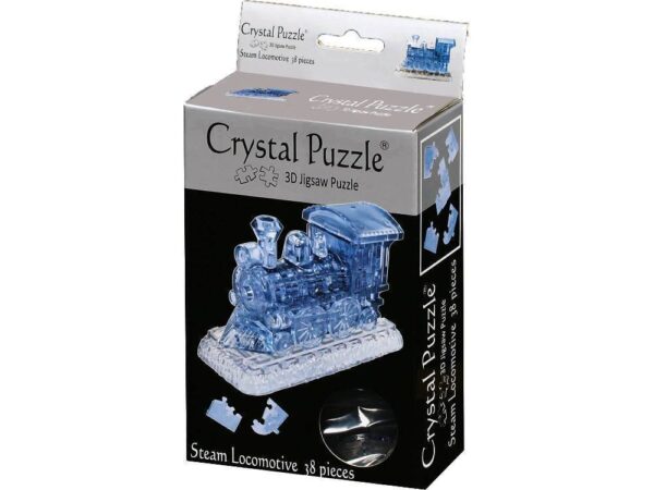 3D Steam Locomotive Crystal Puzzle