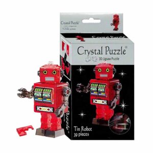 3D Tin Robot Crystal Puzzle 1