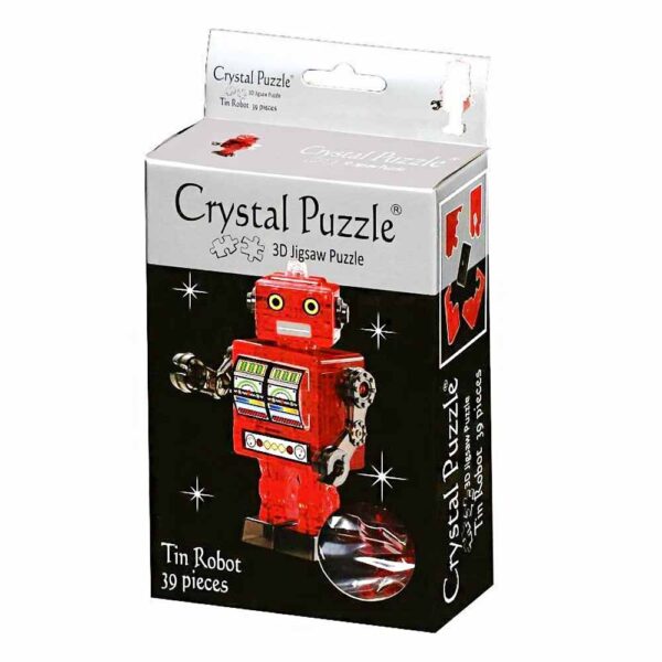 3D Tin Robot Crystal Puzzle 3