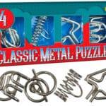 4 Classic Metal Puzzles