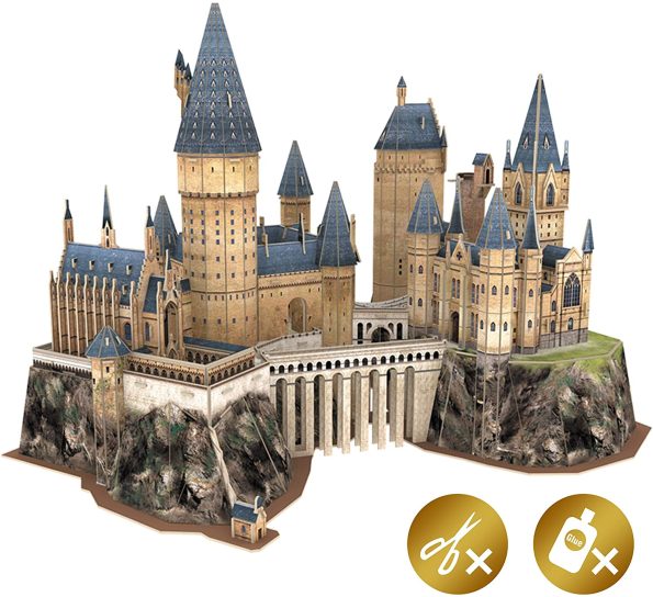 Harry Potter Hogwarts Castle 3D Puzzle, 197 Pieces