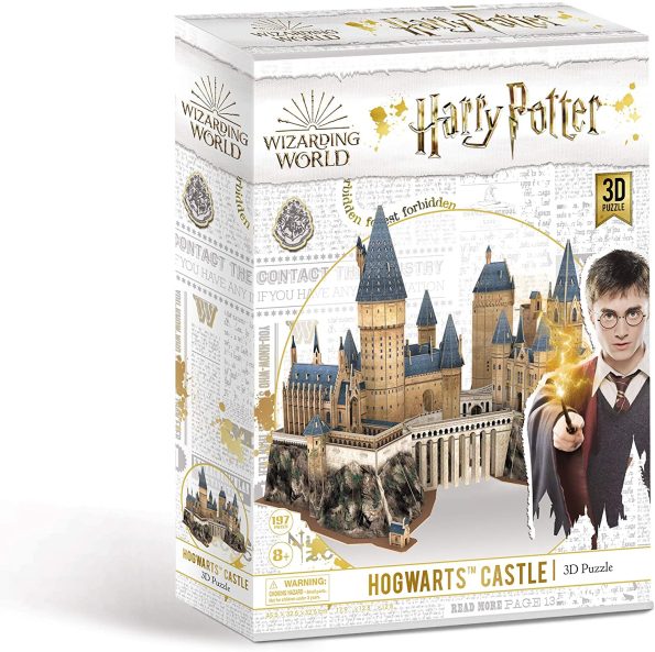 Harry Potter Hogwarts Castle 3D Puzzle, 197 Pieces