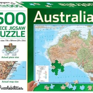 Hinkler Puzzlebilities Australia Map 500