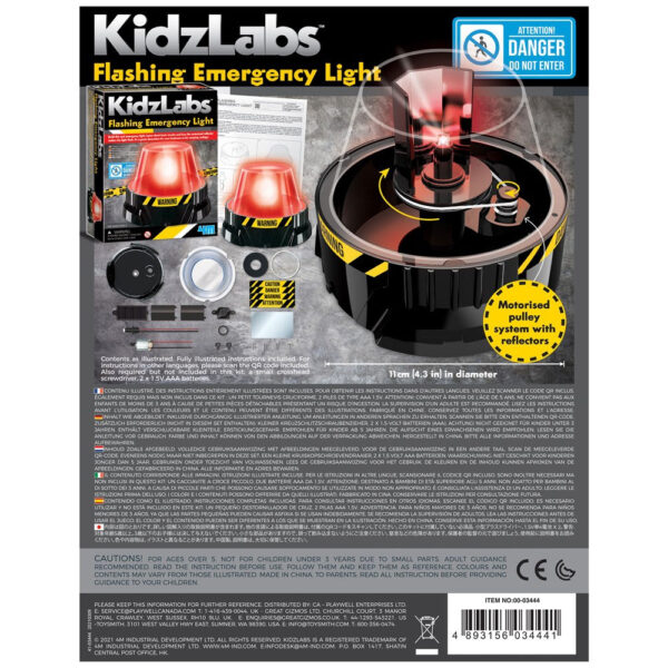 4M - Kidzlabs - Flashing Emergency Light 3