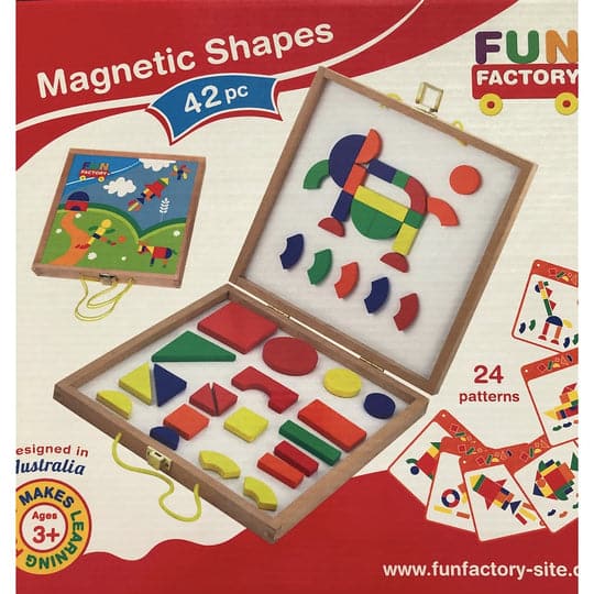 Build a Pic with Magnetic Shapes - Fun Factory | Curiouskidzz