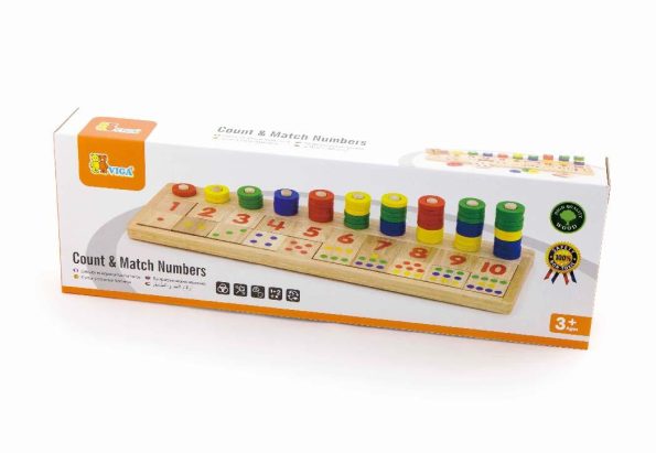 Count & Match Numbers - Viga 2