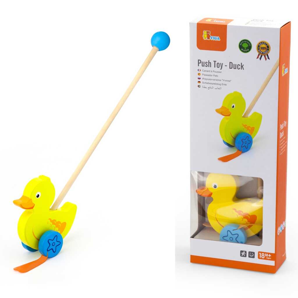 Push Toy Duck Curiouskidzz