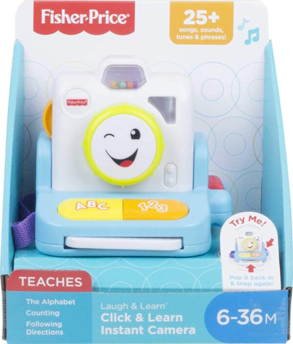 Fisher-Price Laugh & Learn Click & Learn Instant Camera 6