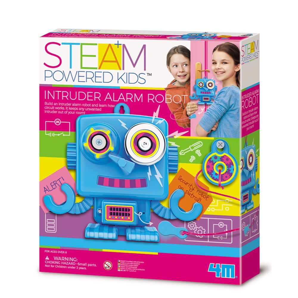 4M – Steam Powered Kids – Intruder Alarm Robot