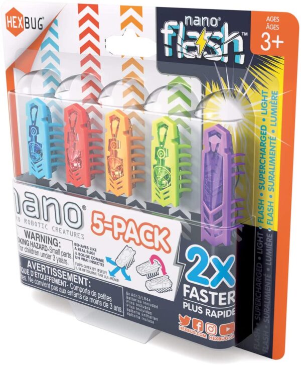 Hexbug Nano Flash 5 Pack 3