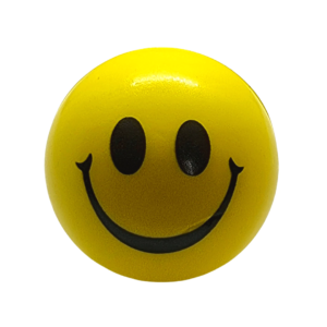 Balls - Smiley Print Stress Ball 1