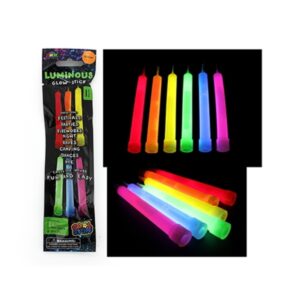 lluminate your body with a rainbow of colours with these classic Single Pack Glow Sticks.