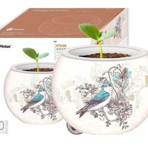 3D Flowerpot Puzzle – Singing Birds and Flowers