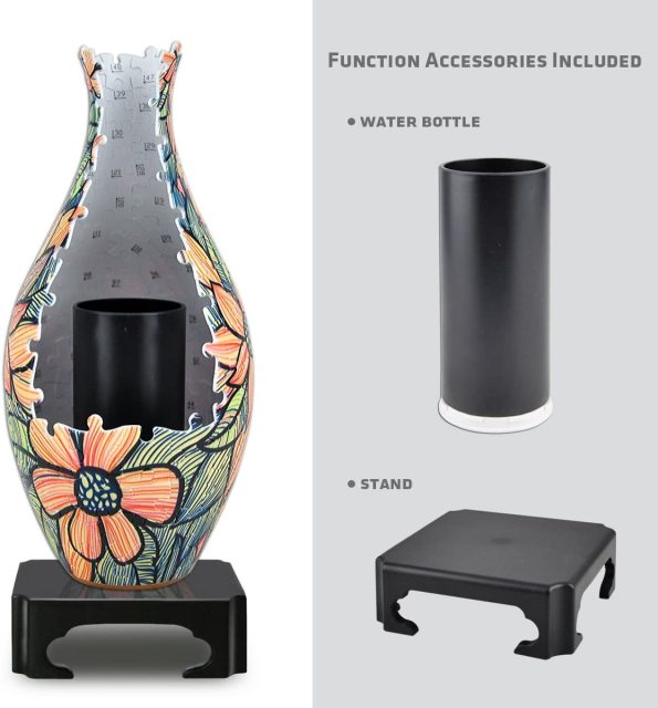 Puzzle Vase Dragon and the Phoenix